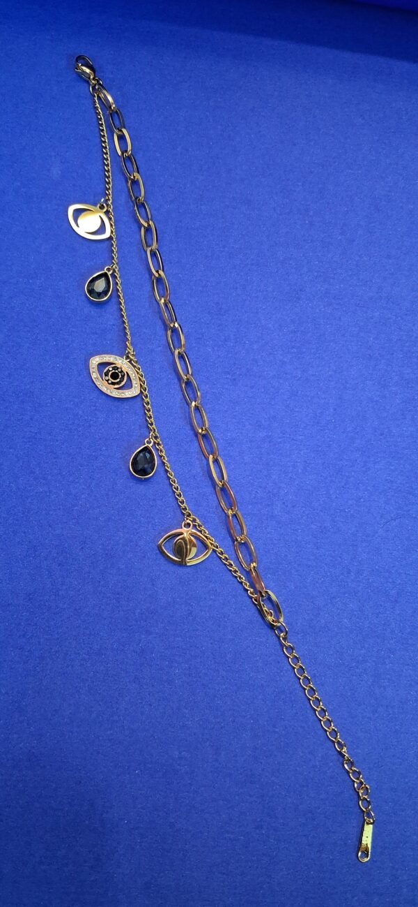 Evil Eye Chain Bracelet - Image 2