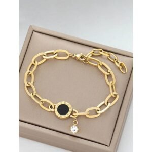 Studded Roman Numerals Bracelet