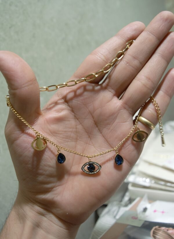 Evil Eye Chain Bracelet - Image 4
