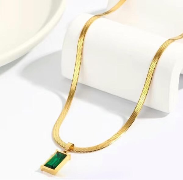 Hollow Hear Anti tarnish Necklace - Image 3