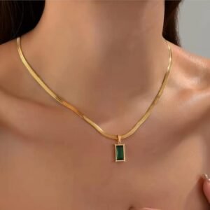 Hollow Hear Anti tarnish Necklace