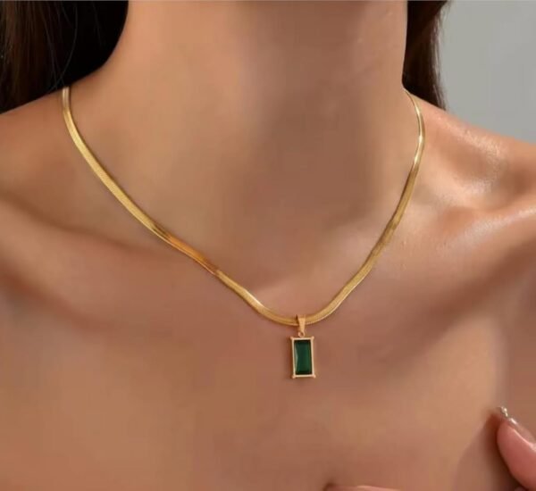 Hollow Hear Anti tarnish Necklace
