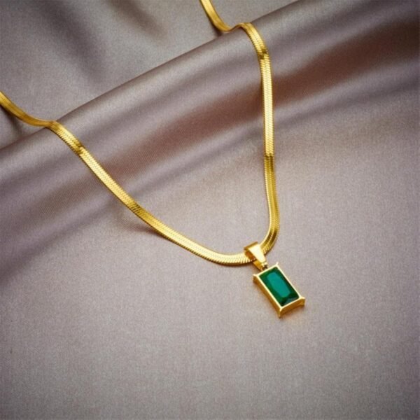 Hollow Hear Anti tarnish Necklace - Image 5