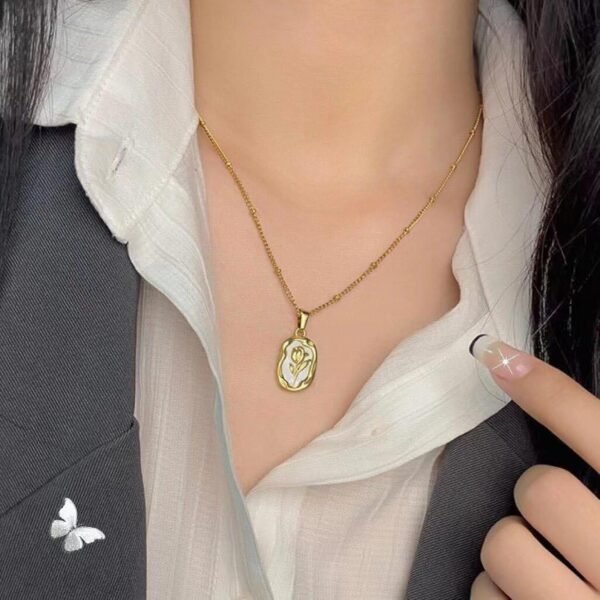 Vintage Rose Necklace - Image 2