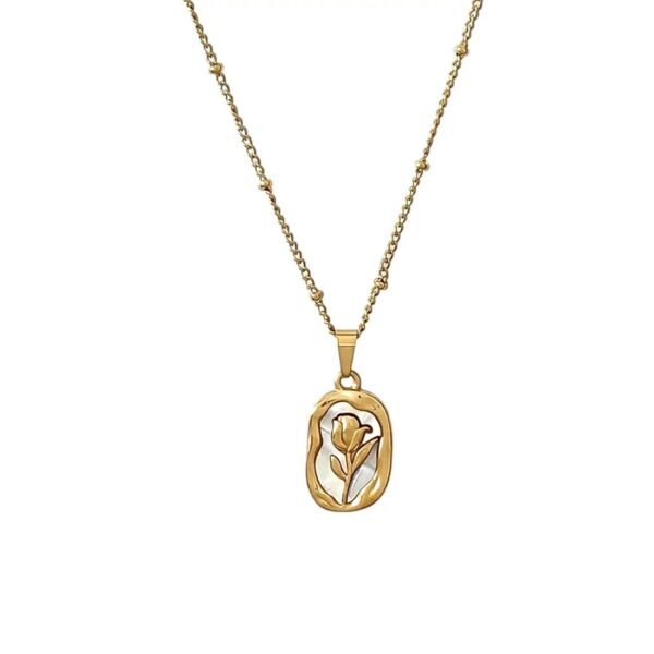 Vintage Rose Necklace - Image 4