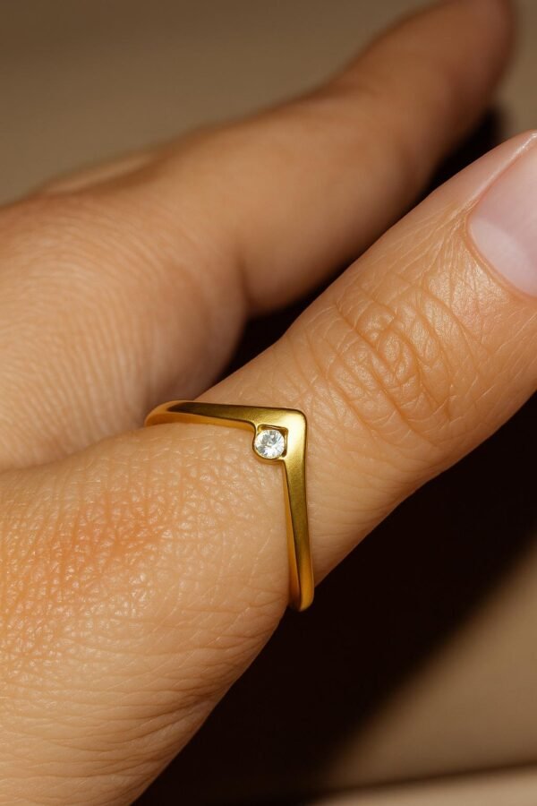 V shaped Ring