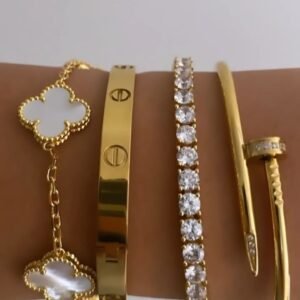 Elegant Cuff Bracelets Combo