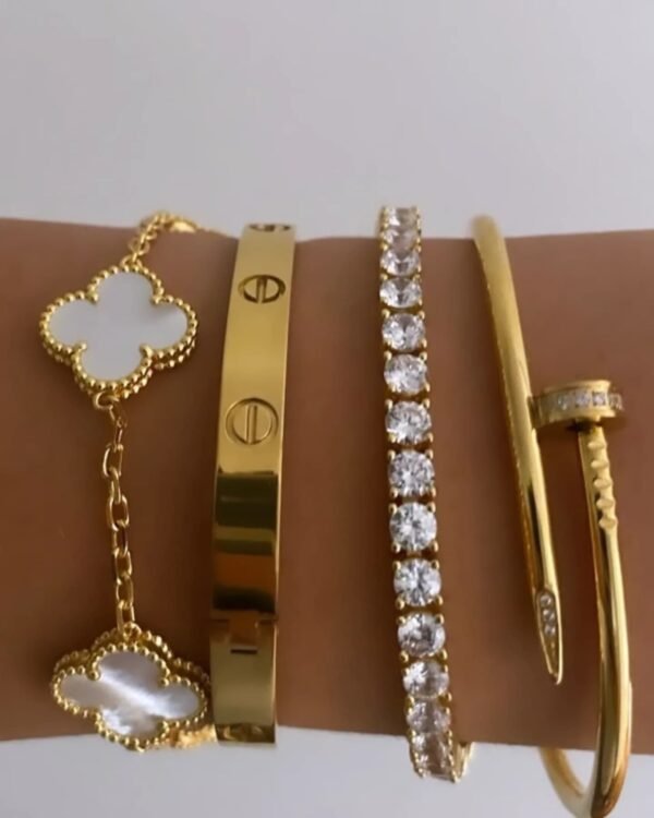 Elegant Cuff Bracelets Combo