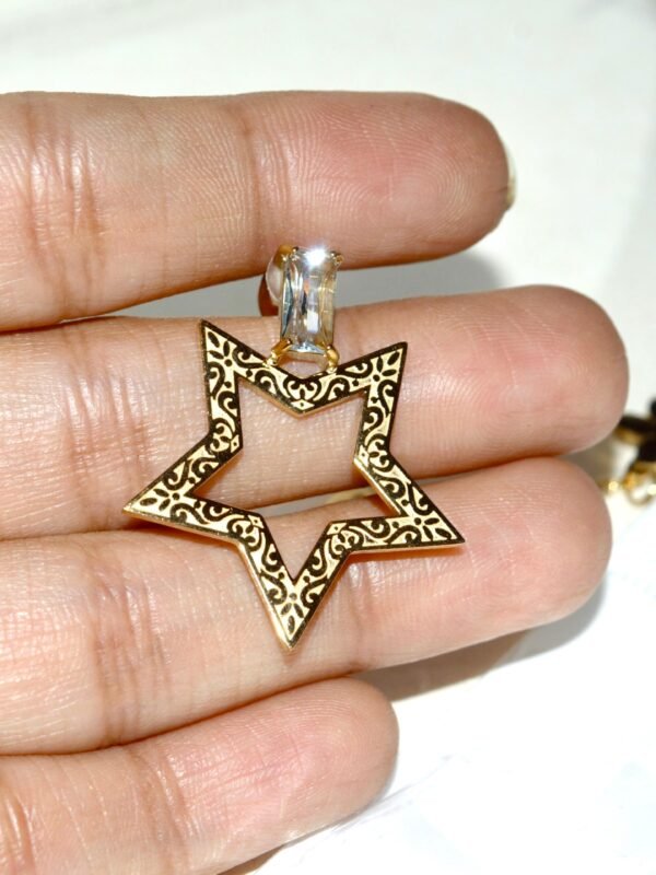 Star shape Golden Earrings - Image 3
