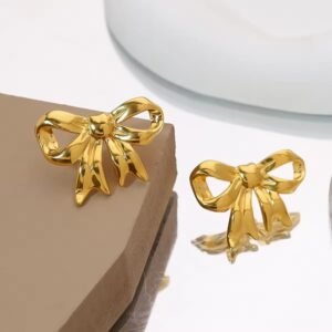 Elegant Bow Ear-rings