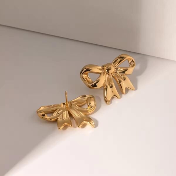 Elegant Bow Ear-rings - Image 5