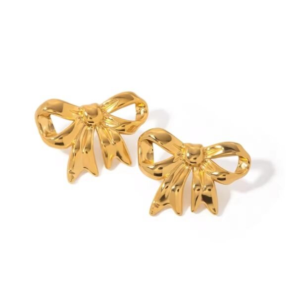 Elegant Bow Ear-rings - Image 4