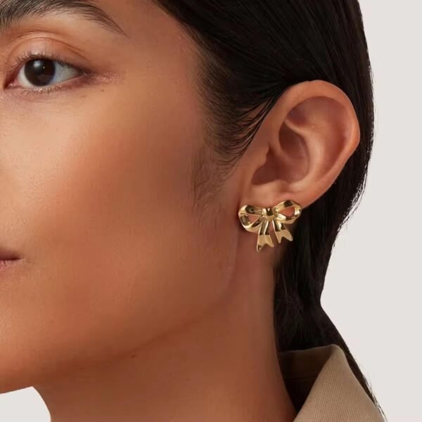 Elegant Bow Ear-rings - Image 3