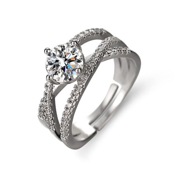 Women Silver Toned Rings - Image 6