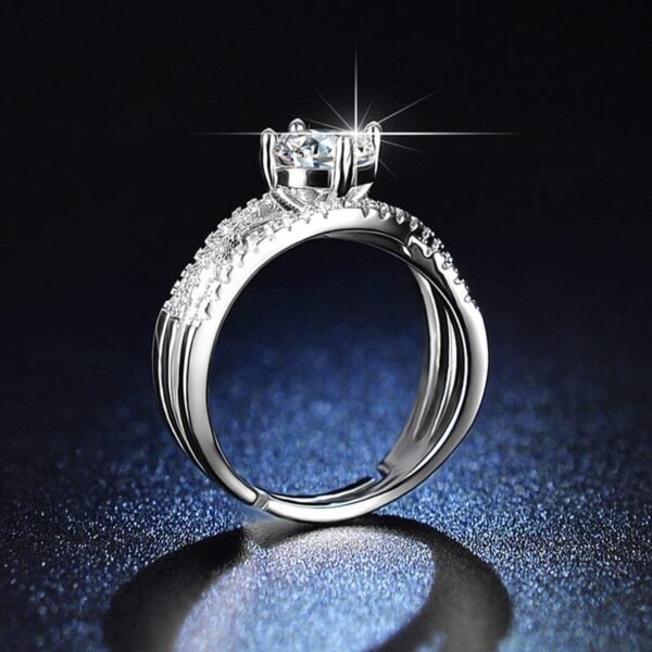 Women Silver Toned Rings - Image 8
