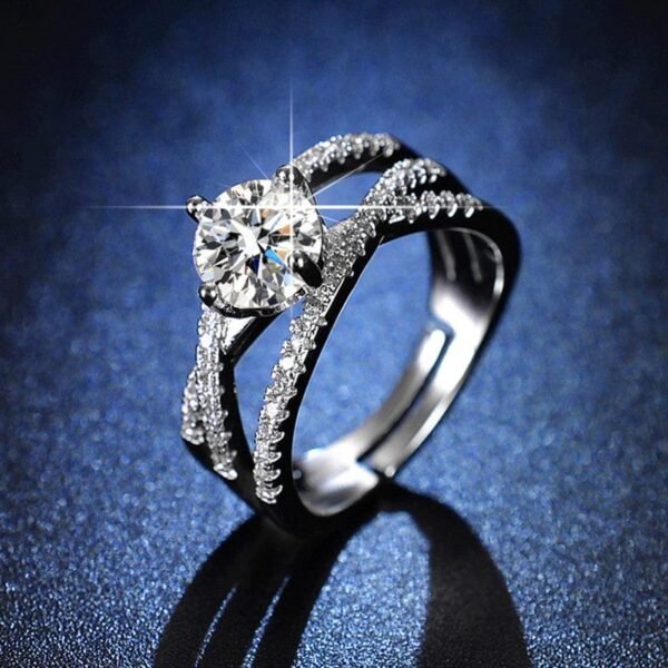 Women Silver Toned Rings - Image 7