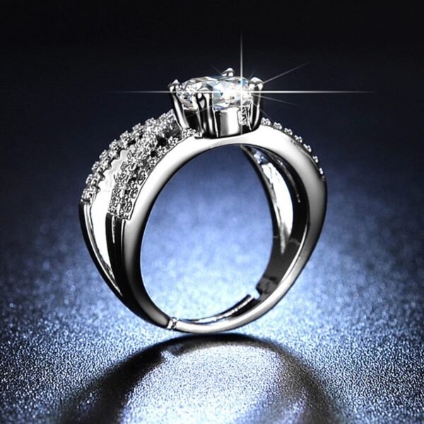 Women Silver Toned Rings - Image 3