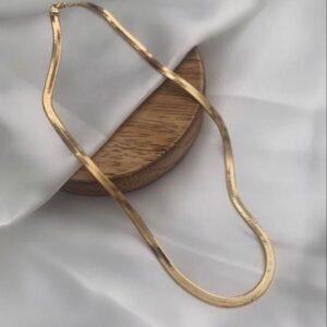 Elegant Rose Gold Snake Chain
