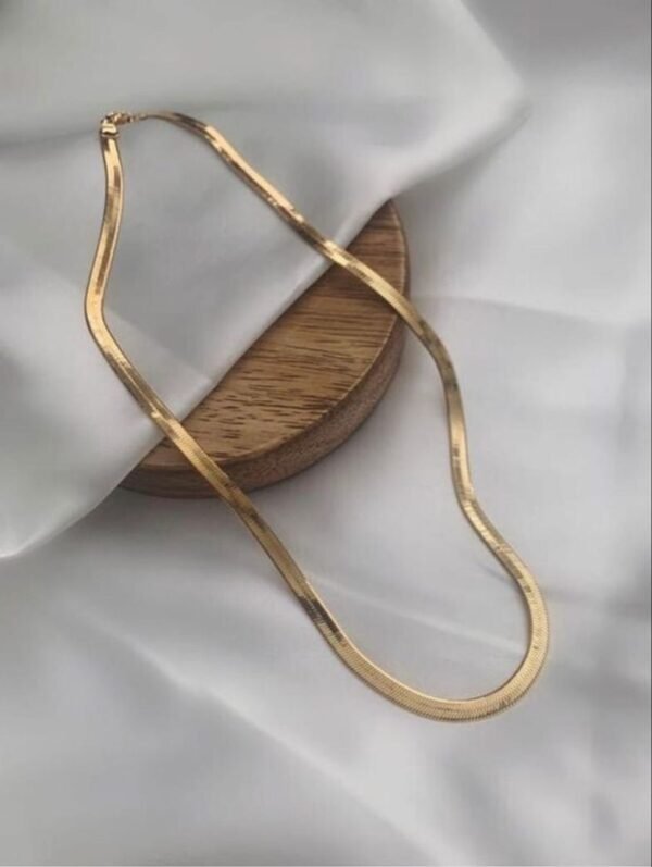 Elegant Rose Gold Snake Chain