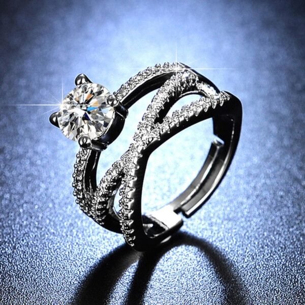 Women Silver Toned Rings - Image 2