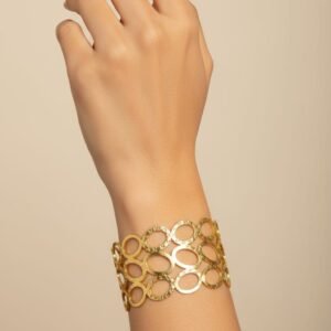 Twist Dangle Cuff Bracelet