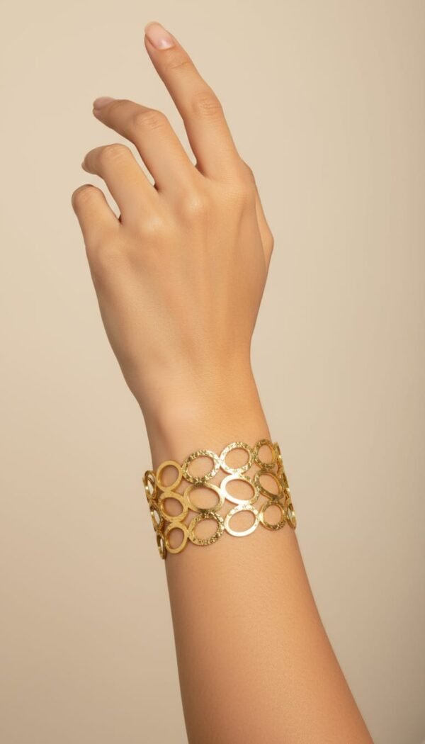 Twist Dangle Cuff Bracelet
