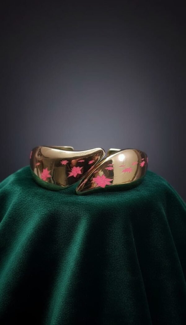Abstract Waterdrop Cuff Bracelet - Image 2